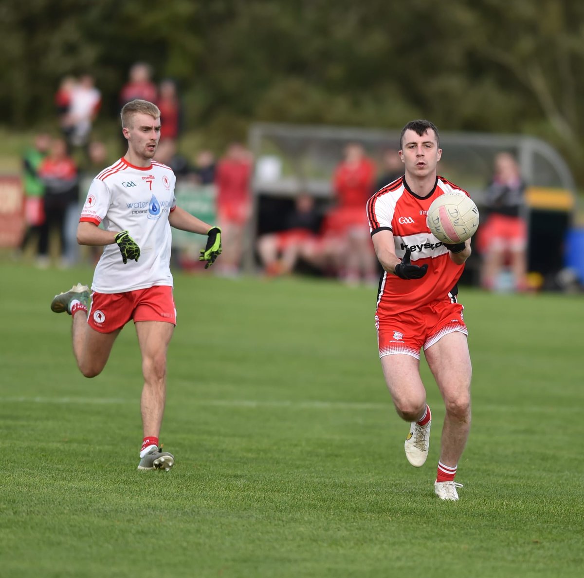 teamtalkmagLIVE's tweet photo. Everybody at TTM wish a speedy recovery to @An_Chraobh Shea Burke who was injured in @TyroneGAALive JFC Final. Shea was a real driving force in Harps march to the title with  2-8 to his name. Looking forward to seeing him in action in Intermediate Football in 2023 https://t.co/AqmBSOH6B1