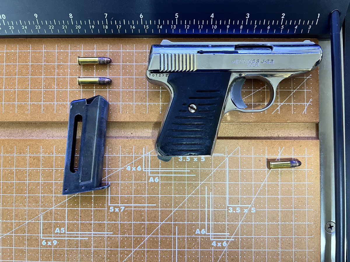 Just after midnight, officers from @NYPDTransit observed a male drinking alcohol on an “L” train. After stopping him, the officers discovered he was wanted for a previous crime and placed him under arrest, then searched him and found this loaded firearm.