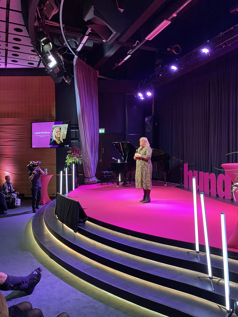 Congratulations to the winner of the Academy Choice Award <a href="/RoomtoRead/">Room to Read</a> <a href="/LauriejoMcMahon/">Laurie McMahon</a>! 🥳 #HundrEDSummit