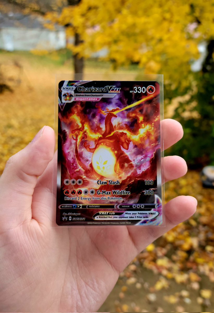 TattooedPokemon's tweet photo. Giving away a Charizard upc promo 🔥

-Just Retweet 

Winner picked 11/2 🖤 https://t.co/Ndo4oPsQ3N
