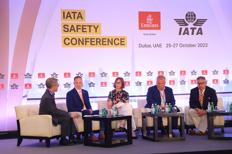 IATA's tweet photo. Solving the aviation skills shortage will take a variety of solutions but all participants on the workforce recruitment & retention panel at the #IATASafetyConference agreed that aviation needs to do a far better job of attracting gender & minority diversity in the workforce. https://t.co/2i6jfm29g4