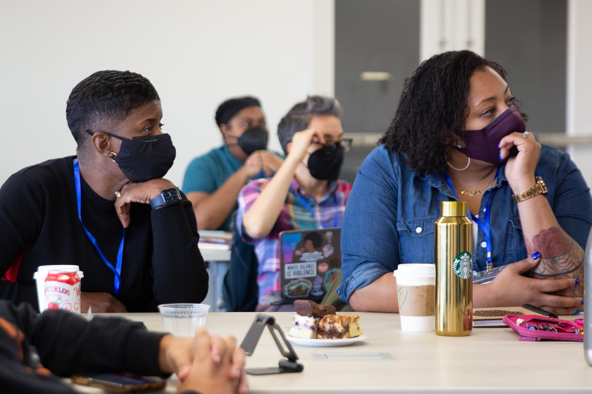 PittEducation's tweet photo. (Un)learning, healing, and dreaming – those were three of the goals of the “Quant for What?: Dreaming Toward Quantitative Paradigms for Anti-Racist Transformation” conference that concluded on October 22. #Quant4What https://t.co/lBVE8hWylw