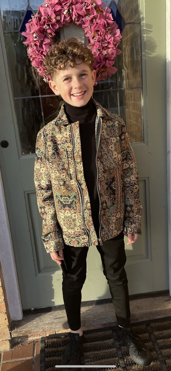 Olly-rocco excited for the school autumn disco! He said he hopes Dj Hawkins is on the decks! 😂 <a href="/Ympssmith/">Mr Smith</a> <a href="/YstradPrimary/">Ystrad Mynach Primary School</a> <a href="/ympshawkins/">Mr Hawkins</a>