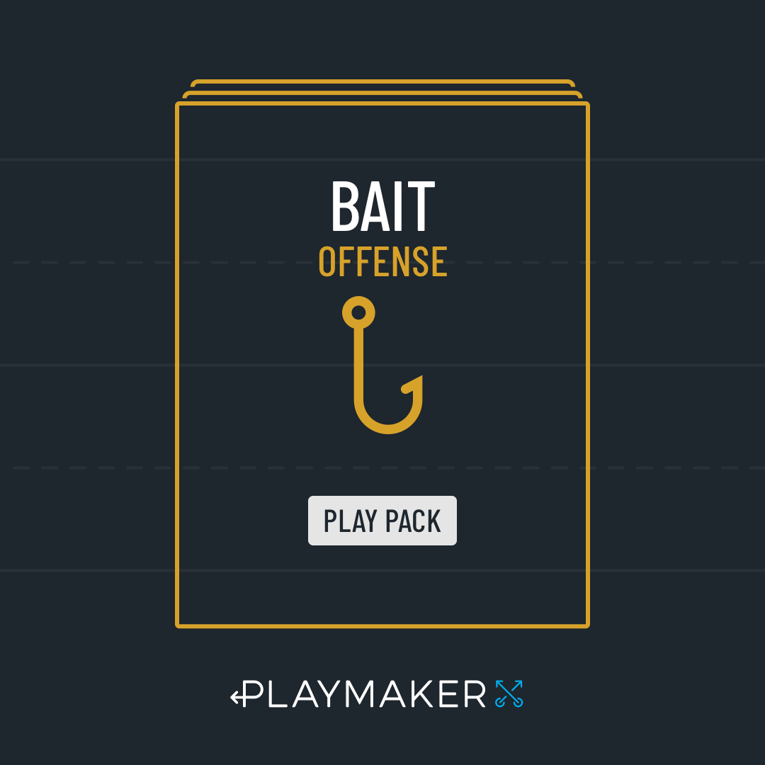 FlagPlaymaker's tweet photo. The BAIT Play Pack is collection of misdirection run plays that gives your flag football team new ways to win the Grid with fake handoffs, coordinated player movement and presnap motion.
 
https://t.co/HiIPF04HwW
 
#football #flagfootball #coach #playbook #playmaker https://t.co/LlU5qblaaf
