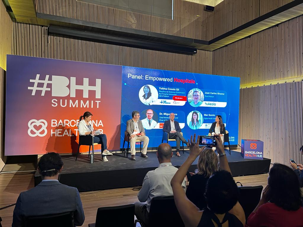Barcelona Health Hub (@bcnhealthhub) on Twitter photo Dr. <a href="/m_pera_roman/">Miguel Pera</a> of <a href="/hospitaldelmar/">Hospital del Mar</a> explains that "to speed up the digital transition process, hospitals need not only to facilitate clinical validation, but also provide a fast track towards that validation." Check it out LIVE at the #BHHSummit today 👉 bhhsummit.com Dr. <a href="/m_pera_roman/">Miguel Pera</a> of <a href="/hospitaldelmar/">Hospital del Mar</a> explains that "to speed up the digital transition process, hospitals need not only to facilitate clinical validation, but also provide a fast track towards that validation." Check it out LIVE at the #BHHSummit today 👉 bhhsummit.com