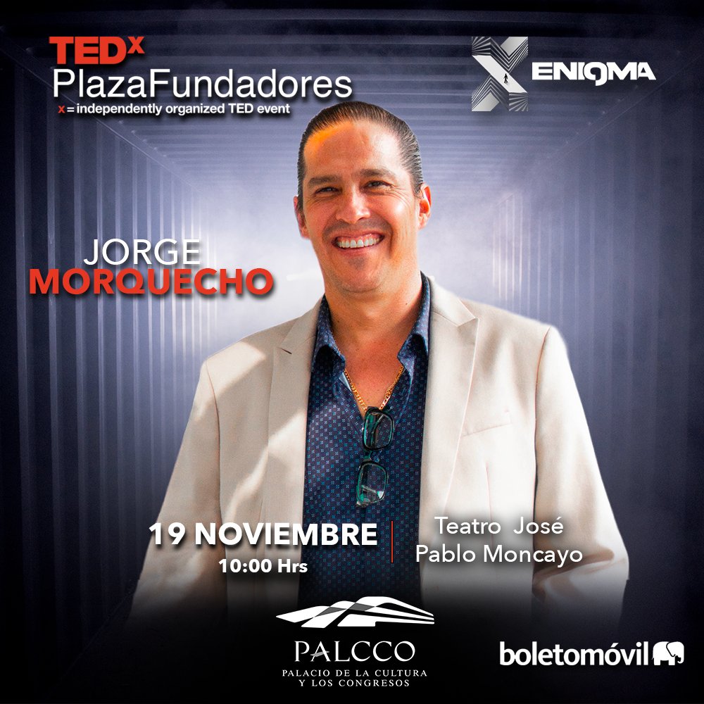 Conoce a Jorge Morquecho, empresario exitoso en el Negocio de Bienes Raíces. Estará en el escenario de #TEDxPlazaFundadores este 19 de noviembre en @palcco_gdl #zapopan #guadalajara <a href="/jorgemorquechoh/">jorge morquecho hess</a>