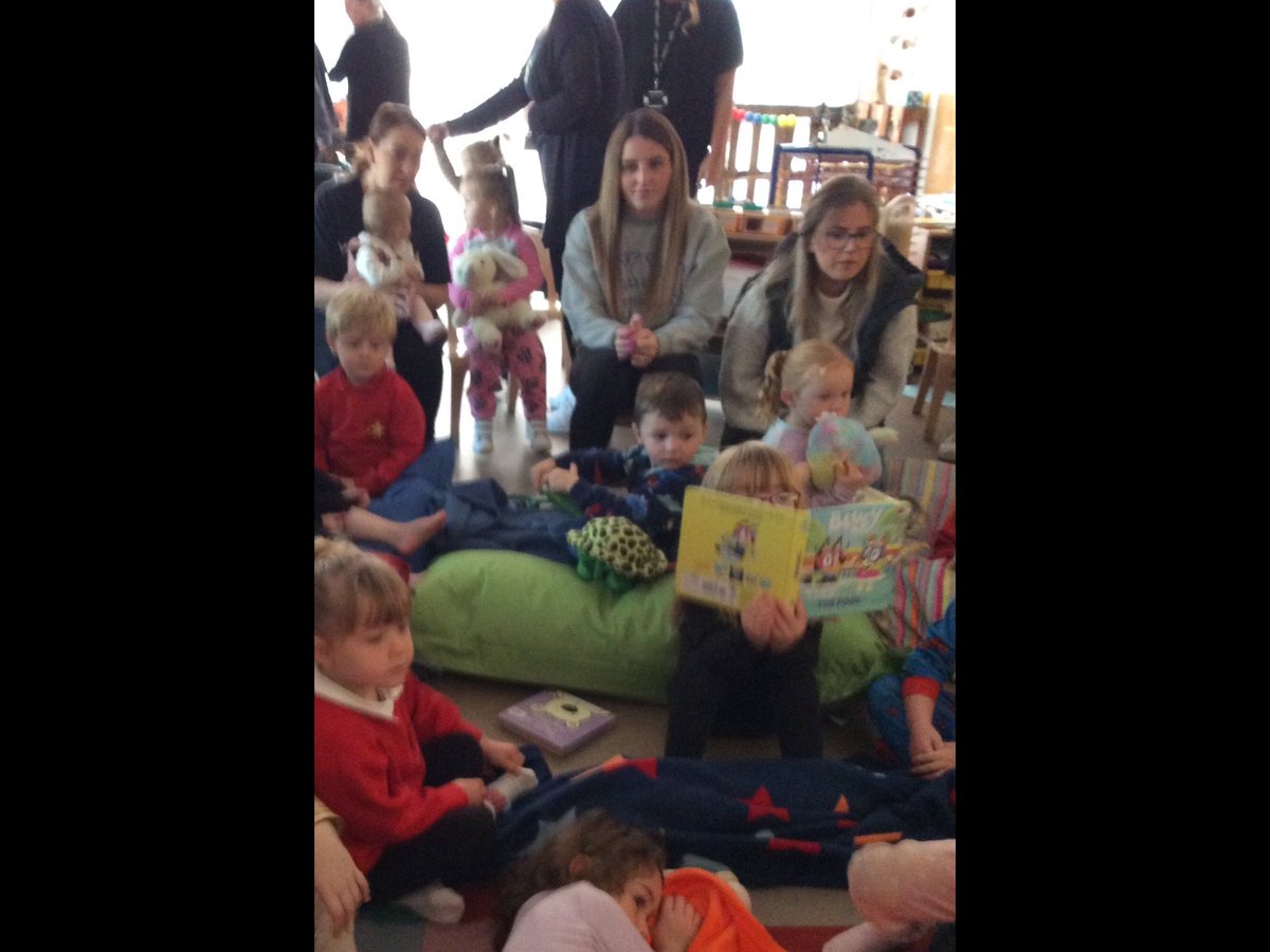 DeansNursery's tweet photo. We would like to say a big thank you to all of the Parents and Carers who attended the launch of The Big Bedtime Read yesterday. Can all children who took a bedtime bag please bring it back on Monday. Happy reading ! #bigbedtimeread #reading https://t.co/cNWgkjQz2o