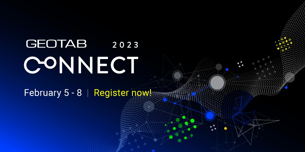 Geotab tweet media