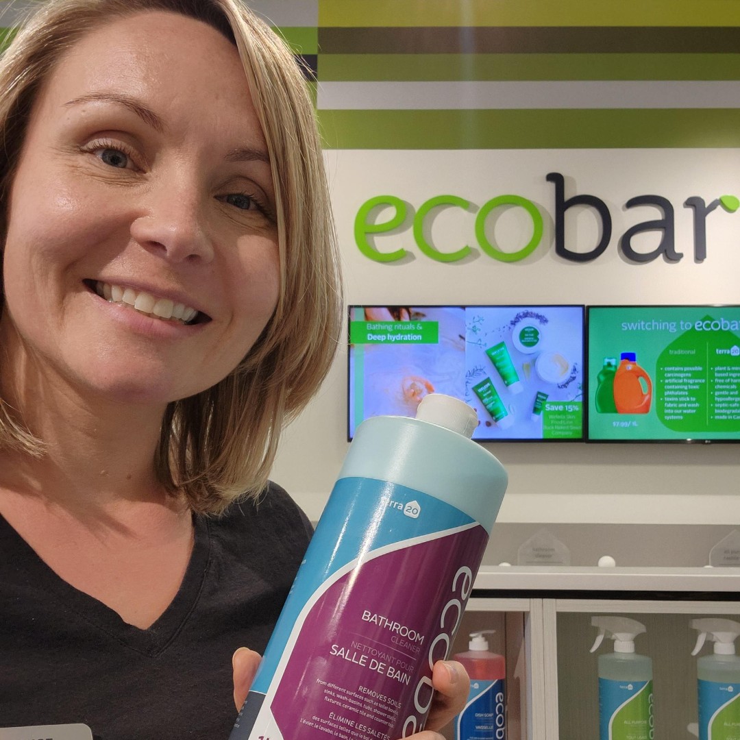 exploreterra20's tweet photo. Have you refilled your #ecobar at #terra20orleans yet?

Store owner Louise is deeply knowledgeable on healthy products &amp; would love to show you how you can make affordable, sustainable switches! 

Visit terra20 #Orleans at 2284 Tenth Line Road. 💚
#shoplocal #ottawa #ecofriendly https://t.co/v5SHrpPG3M