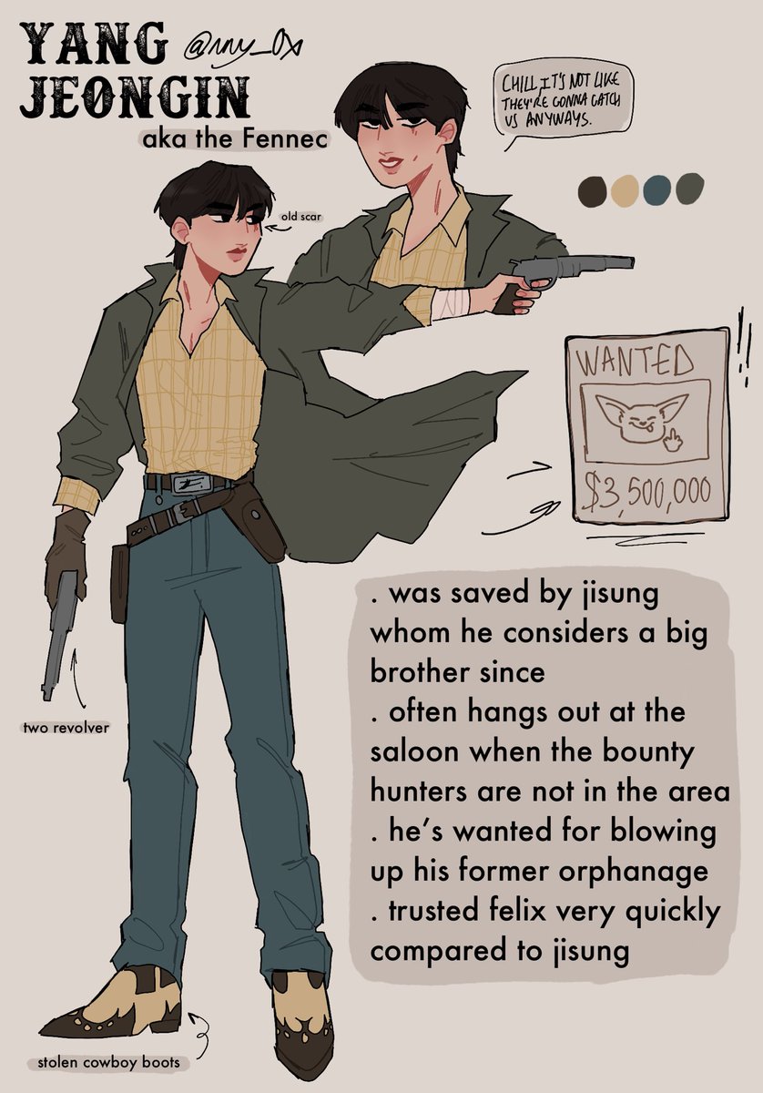 skz cowboy au ! 🤠🦇( part.1 ) sorry if there’s any grammatical mistakes english is not my first language🙇 #StrayKids #Straykidsfanart #StrayKidsAu