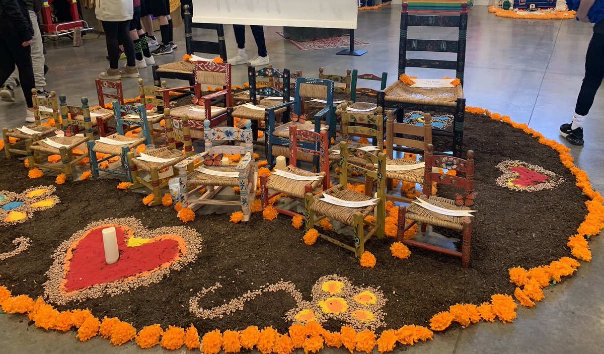 Life is sweet! <a href="/Gateway6NKC/">Gateway6NKC</a> Diversity Council learning about Dia de los Muertos at <a href="/MattieRhodes/">Mattie Rhodes Center</a> cultural center