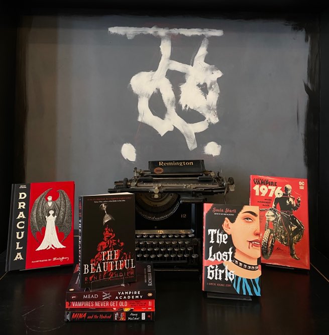 It’s that time of year that vampires rule the night and ghosts haunt the halls. If you’re craving that taste of a vampire book, then check out the link in our bio! #bookstagram #bookshop #vampirebooks #halloweenreads #fiction #booksellersrecommend #mrbsemporiumofreadingdelights