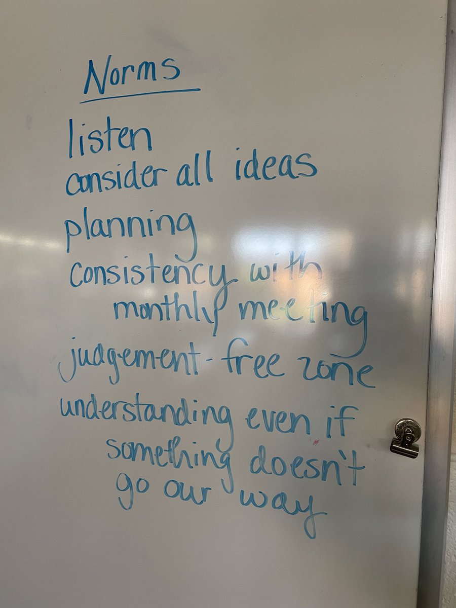 Had a great first meeting with Kohl’s Cabinet, my student advisory board <a href="/OshkoshWestHigh/">Oshkosh West High School Athletics</a>. We established our purpose, values, and norms and they provided insightful suggestions for freshman homeroom topics.