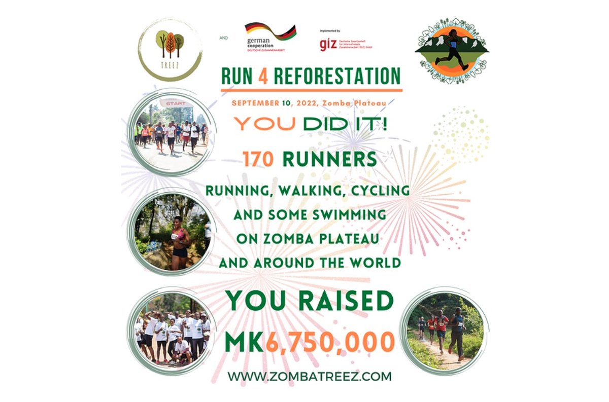 MalawiTravel's tweet photo. .@ZombaForest welcomed the return of #Run4Reforestation last month, their annual running event which saw runners from across the country compete to raise money for @Zombatreez🌳🙌🇲🇼
https://t.co/1w8ZNEHnn7
#Malawi #OnMyWishlist #MalawiDreaming #BestInTravel2022 #TREEZ #GIZMIERA https://t.co/RiU0diXtsa