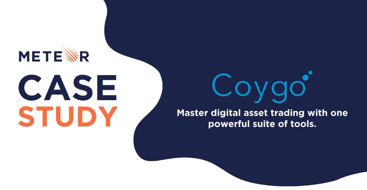 meteorjs's tweet photo. We have a new #casestudy featuring @CoygoHQ! 🎉

Coygo is a collection of tools to help cryptocurrency and digital asset traders automate their trading process using high-frequency crypto trading bots. 

Read more: https://t.co/jEkhWNxFo4 

#javascript #crypto https://t.co/pgCFQU0v8p