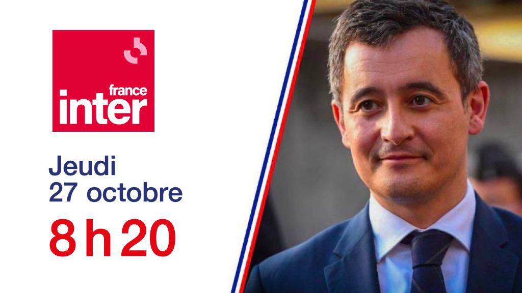 Retrouvez-moi demain à 8h20 sur @franceinter, où je répondrai aux questions de @LeaSalame et @ndemorand