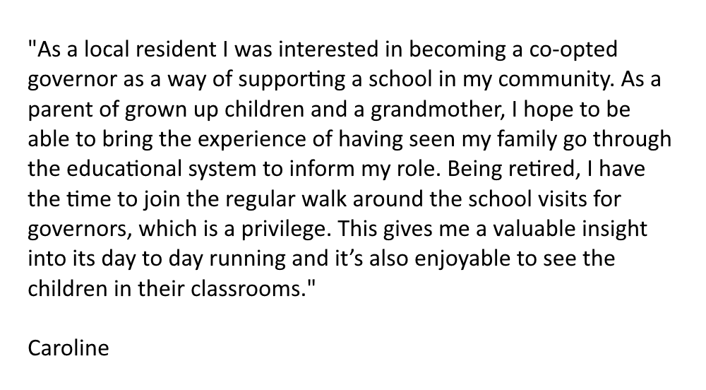 Next up for #MeetTheCroftGovernors, here's Caroline.