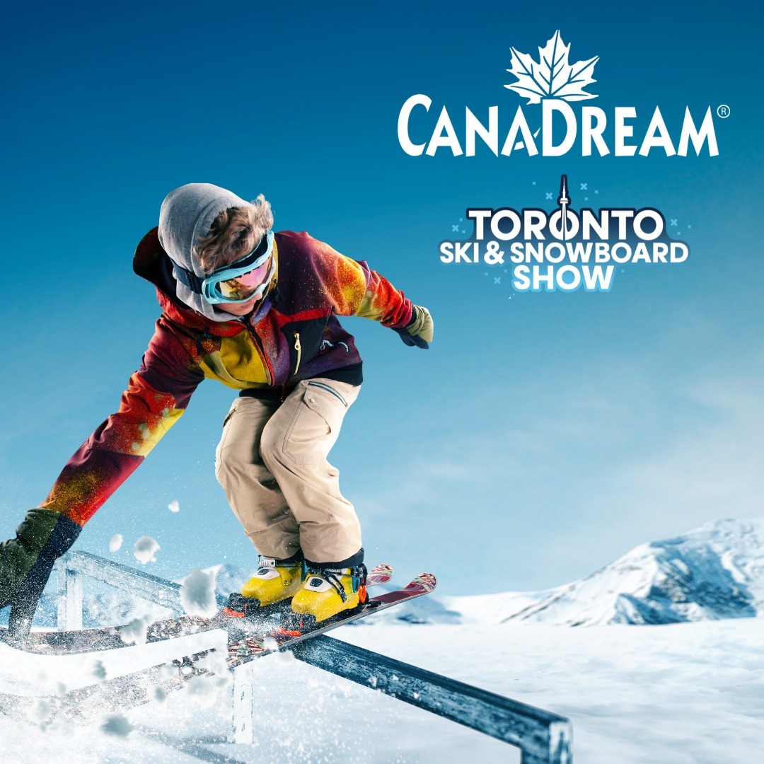RV in Winter? You bet your sweet roadtrip.

Get to the Toronto Ski + Snowboard show to learn more from the experts at Canadream. One lucky guest is going to win an RV Safari from Canadream.
Details at the show.

Save $2 on tickets using code $2Advance at torontoskishow.ca