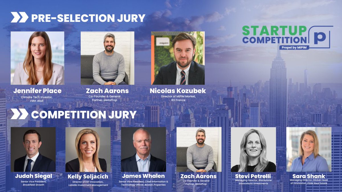 MetaPropNYC's tweet image. The @PropelbyMIPIM #Startup Competition reveals the most promising and innovative startups in #proptech &amp;amp; #realestate. The competition will happen at #PropelbyMIPIMNYC on Nov 9 &amp;amp; 10. Learn More: propel-mipim.com/en/conferences…