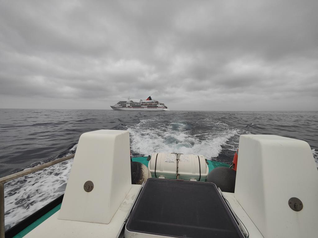 Sebpan2's tweet image. Dernière escale de l'année pour le paquebot Europa