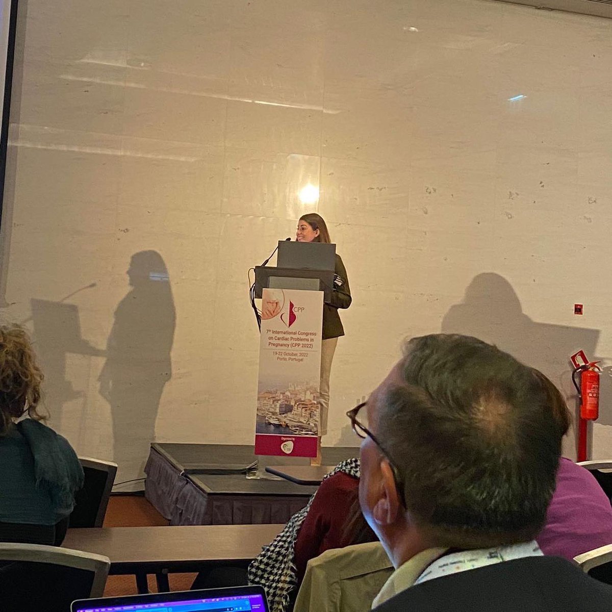Mcw_Medchiefs's tweet photo. 2️⃣ PGY-2 Dr. Sara Matloub travelled to Portugal 🇵🇹 to give an oral presentation 🎤 at The International Congress on Cardiac Problems in Pregnancy #cpp2022 on the development of a peripartum cardiomyopathy registry! 🤰🏽🫀
(3/4) https://t.co/3q8I3KVBKc