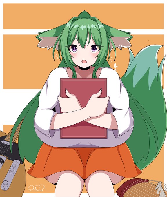 納品しました!前にご依頼を受けデザインさせていただいたスズちゃんを描かせていただきました。Skebリクエストありがとうございました!!🦊 