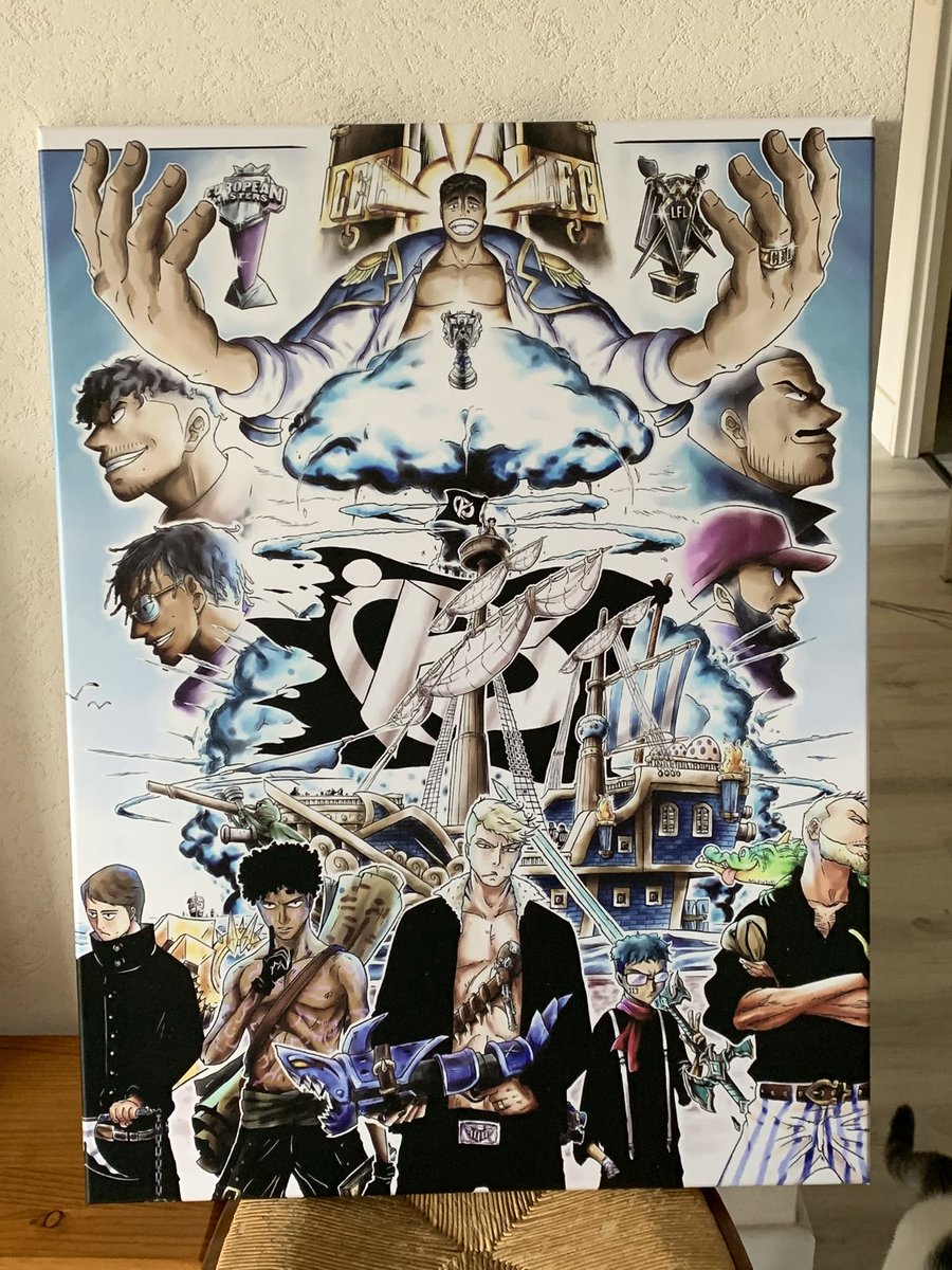 On leur laisse 1 an de plus pour avoir de la vrai concurrence #KCORP à jamais j’ai pas ça dans ma chambre pour rien 💙