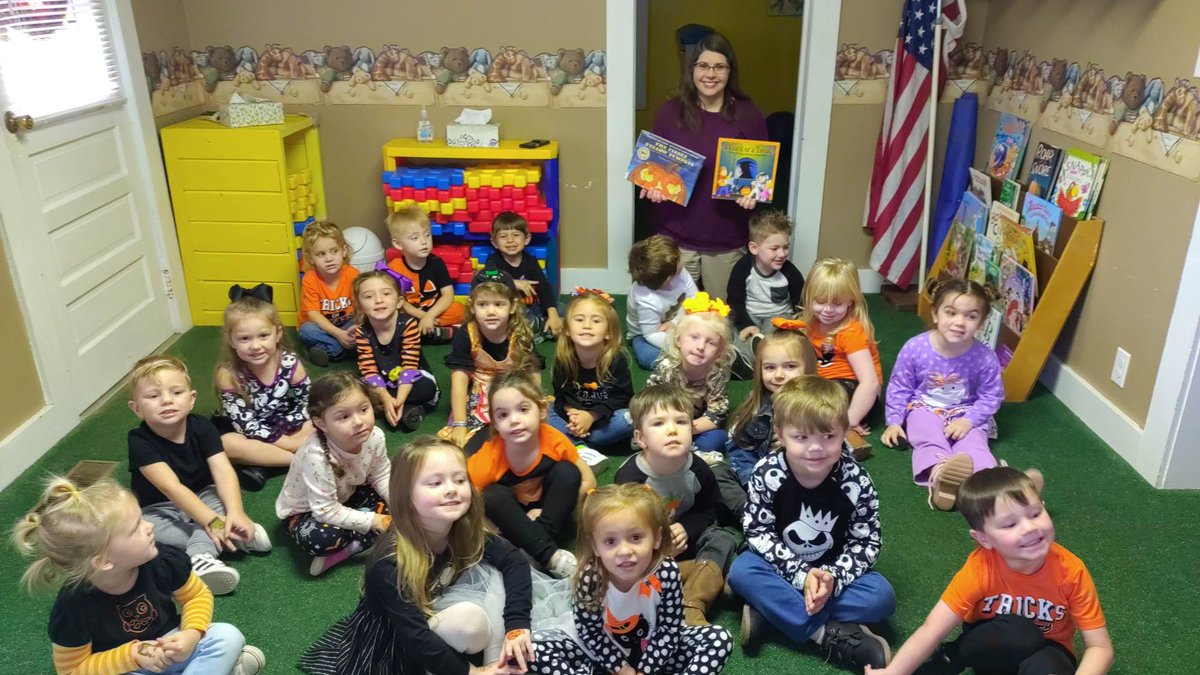 Thank you to Lomax Day School for allowing us to enrich your students' day. Library #outreach programs help pre-3rd grade children improve foundational #literacy skills while learning to love books through engaging, interactive #storytime.  #hohenwald #librarytwitter
