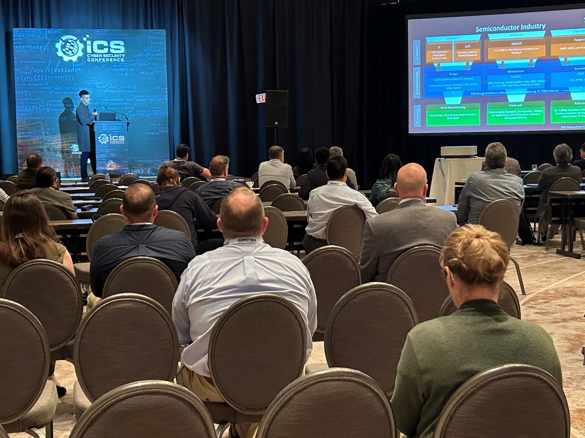 TXOneNetworks's tweet photo. Atlanta, USA is the place to be! Looking forward to meeting you at the ICS Cybersecurity Conference! For example, YenThing Lee’s & @marscheng_'s session „Power, Semiconductor and Retail – Supply Chain Threat Analysis“ triggered huge interest in our #OTsecurity solutions #ICSCC22 https://t.co/KSJ5d8c9hv
