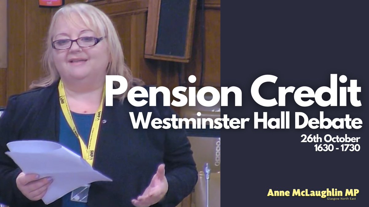 📺 @AnneMcLaughlin has started her #Westminster Hall debate on #PensionCredit and the eligibility period for the £650 #CostOfLivingCrises grant parliamentlive.tv/Event/Index/2e…