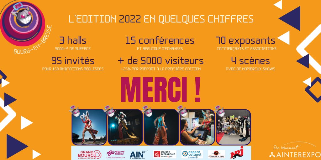 Chers festivaliers, l’équipe du Hashtag Festival vous remercie !

Vous avez été une nouvelle fois nombreux à nous rendre visite.🥰
Merci à nos exposants, invités, artistes et partenaires pour avoir participé au festival.💖

Les albums photos arrivent vite !
📸 Nicolas Meunier