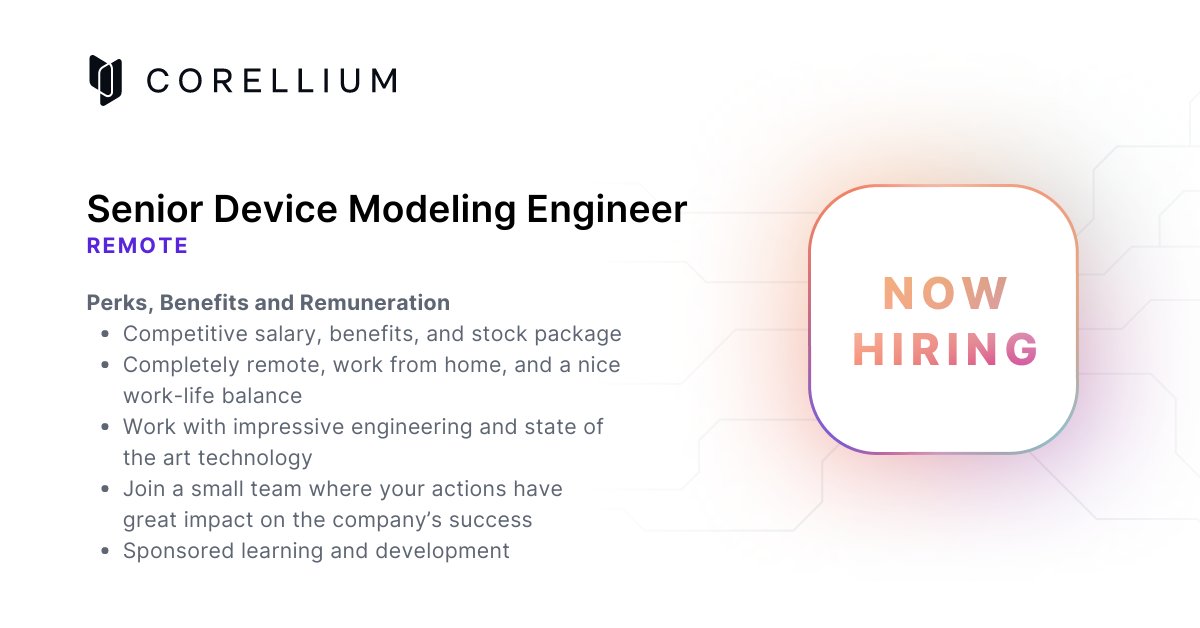 We’re looking for a senior engineer to help create highly accurate virtual models of Arm-based mobile and IoT devices. Includes: static and dynamic reverse engineering + creation of tools to assist in the efforts. corellium.com/careers/414714… #NowHiring #RemoteWork