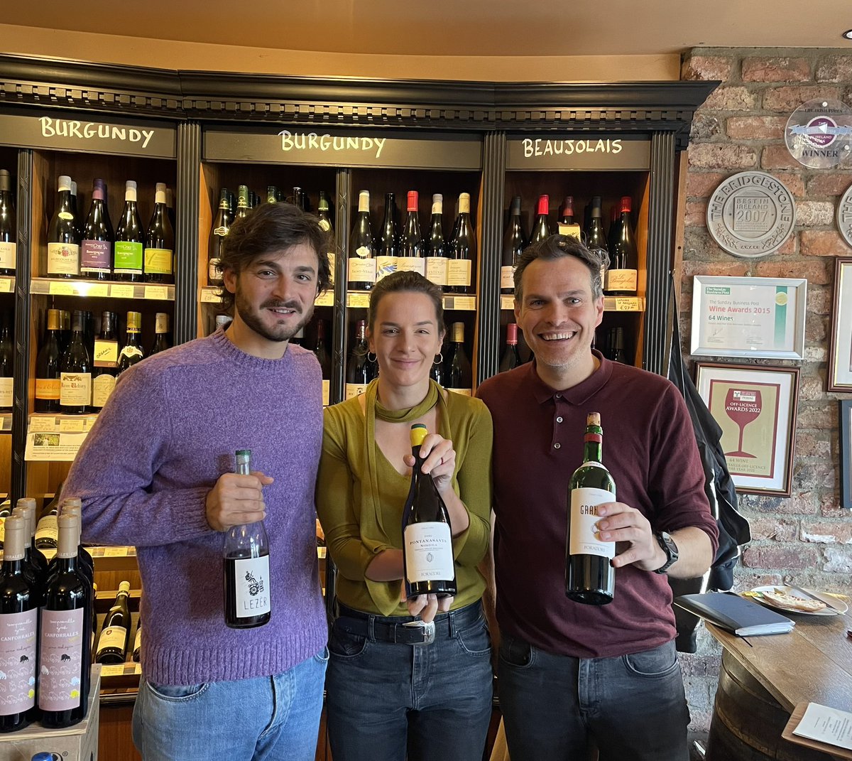 Brilliant tasting today with Theo Zierock from Foradori #biodynamic farming, the wines are showing great purity and balance. Thank you @LeCaveau1 and Colm 🙏 #64wine #64winecares