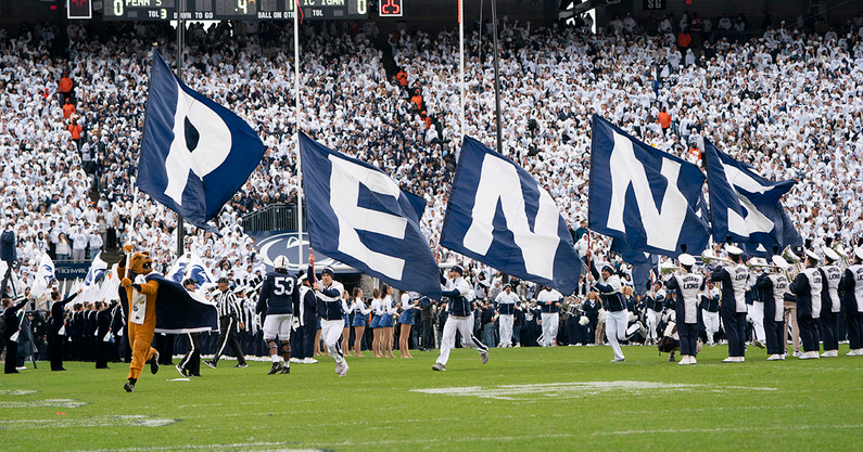 The 2023 Penn State football schedule is here. The Lions will again open Big Ten play on the road. Who else will they face next fall? Story: bit.ly/3W7keck