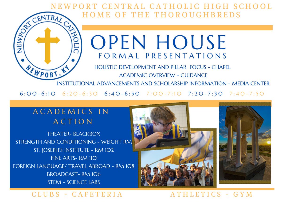 Can’t wait to see you at #NCCOpenHouse ! Tonight from 6-8’