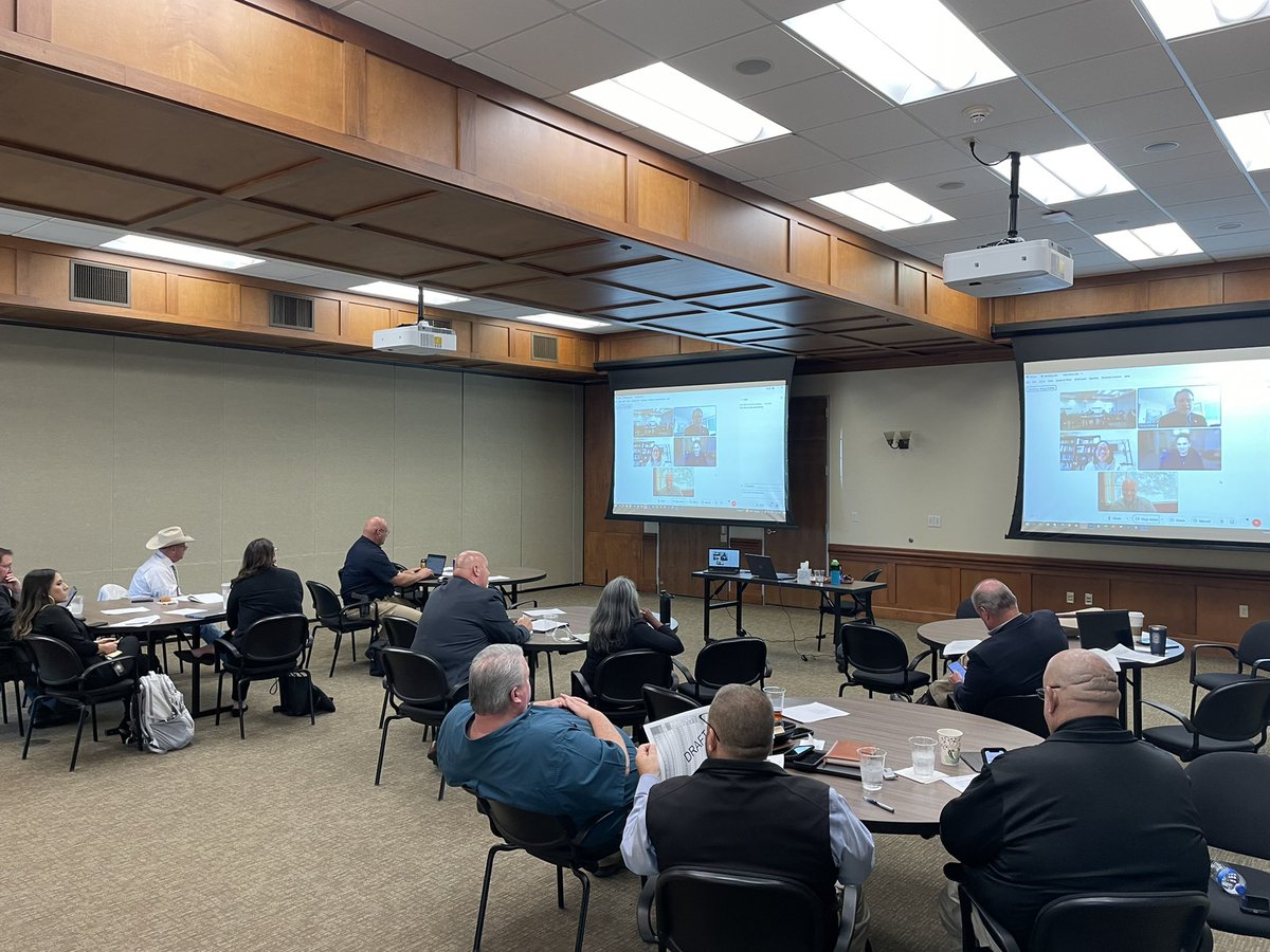 Great discussions at the TCJS workshop meeting with The Correctional Management Institute of Texas.