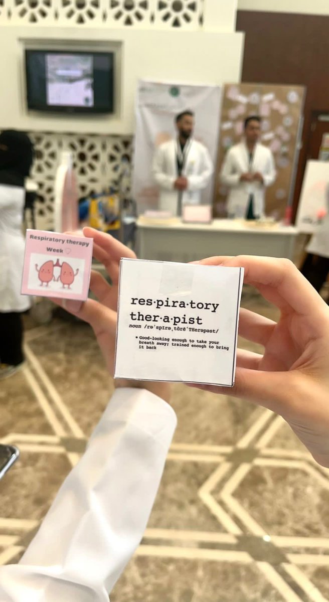 Bo44422's tweet photo. Respiratory care week 🫁
PNU & KSAU
#RCweek2022 https://t.co/xgcpoDeHYa