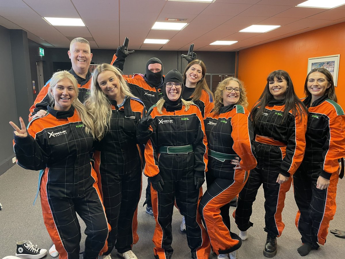 A lot of determination and speed was the name of the game for us this afternoon 🏎😂 How’s your day at work been? #dragonflydm #teamwork
