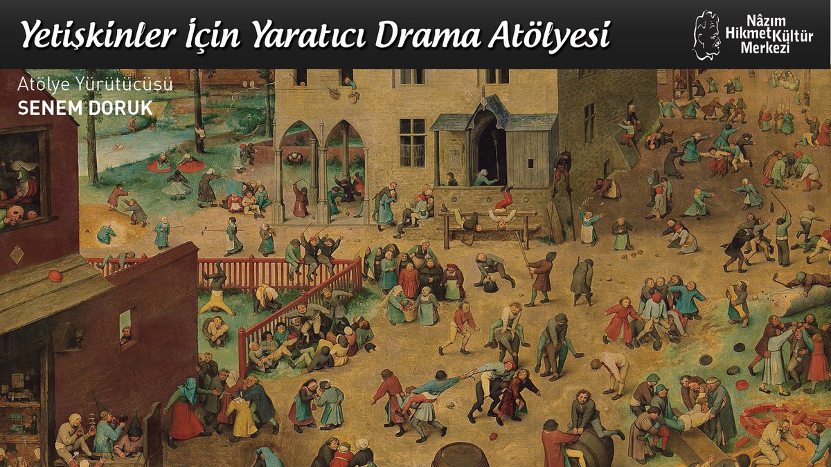 Yetişkinler İçin Yaratıcı Drama Atölyesi Senem Doruk yürütücülüğünde 17 Kasım'da başlıyor. ▪️Her Perşembe 20:00-22:00 ▪️4 hafta Detaylı bilgi için: atolye@nhkm.org.tr 0216 414 22 39 #nhkm #nâzımhikmetkültürmerkezi #NâzımHikmet #kadıköy #atölye #drama #yaratıcıdrama