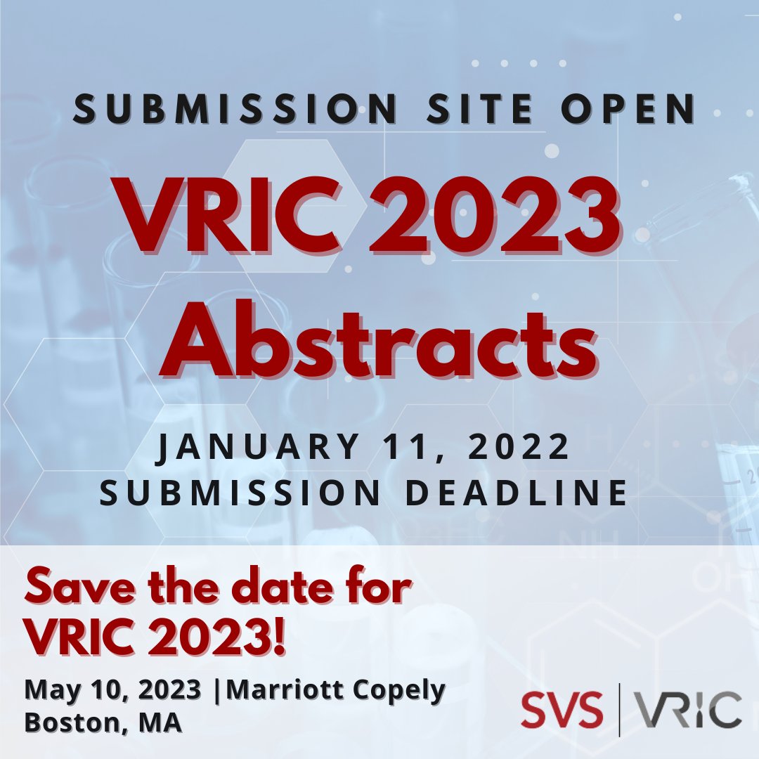 vascular-svs-on-twitter-submit-your-abstracts-for-vric-2023-vric-is