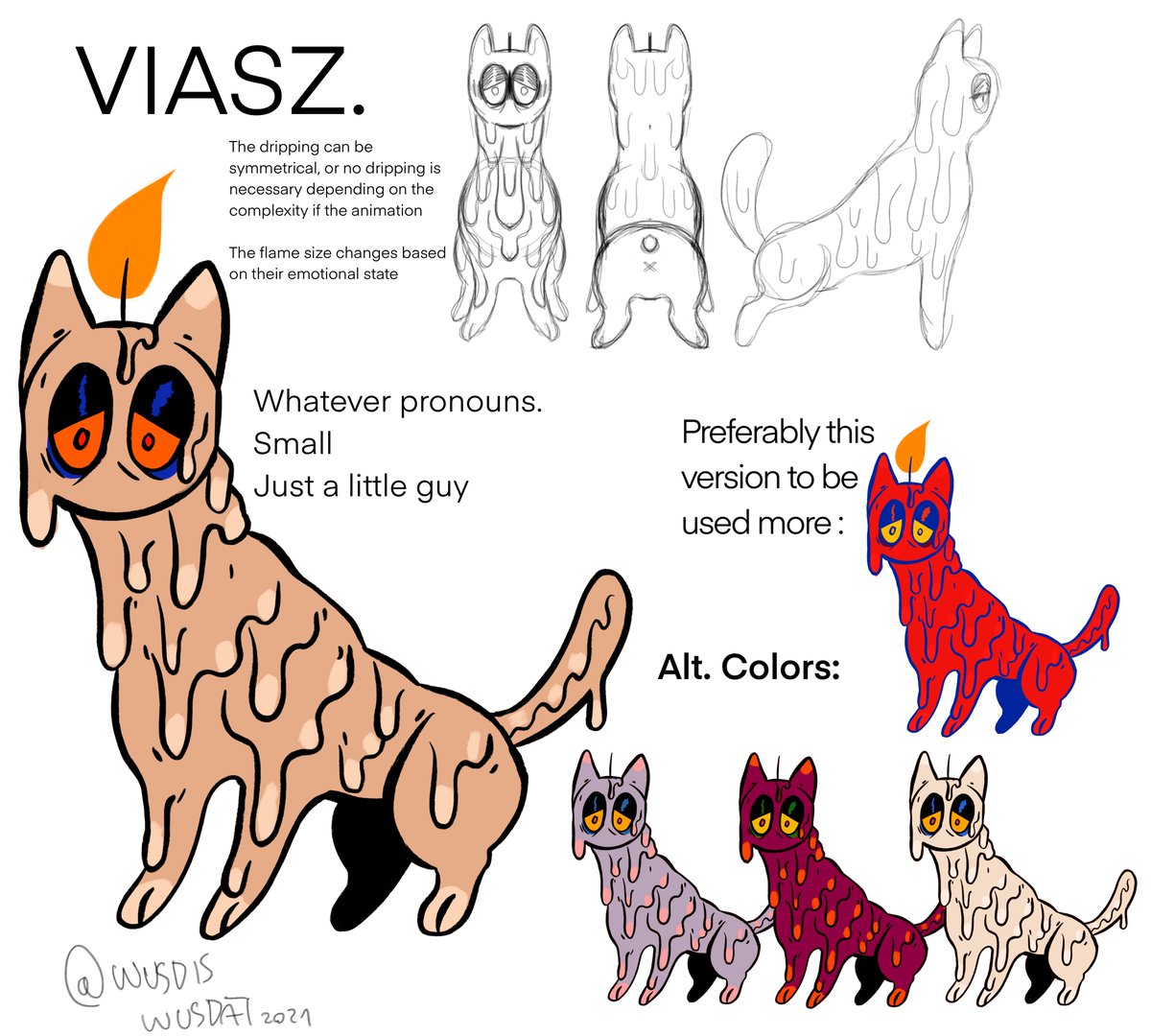「VIASZ,,, another little creacher,,,,,has」|I'M SKINAMARINKIN' OVA 'ERE!!のイラスト