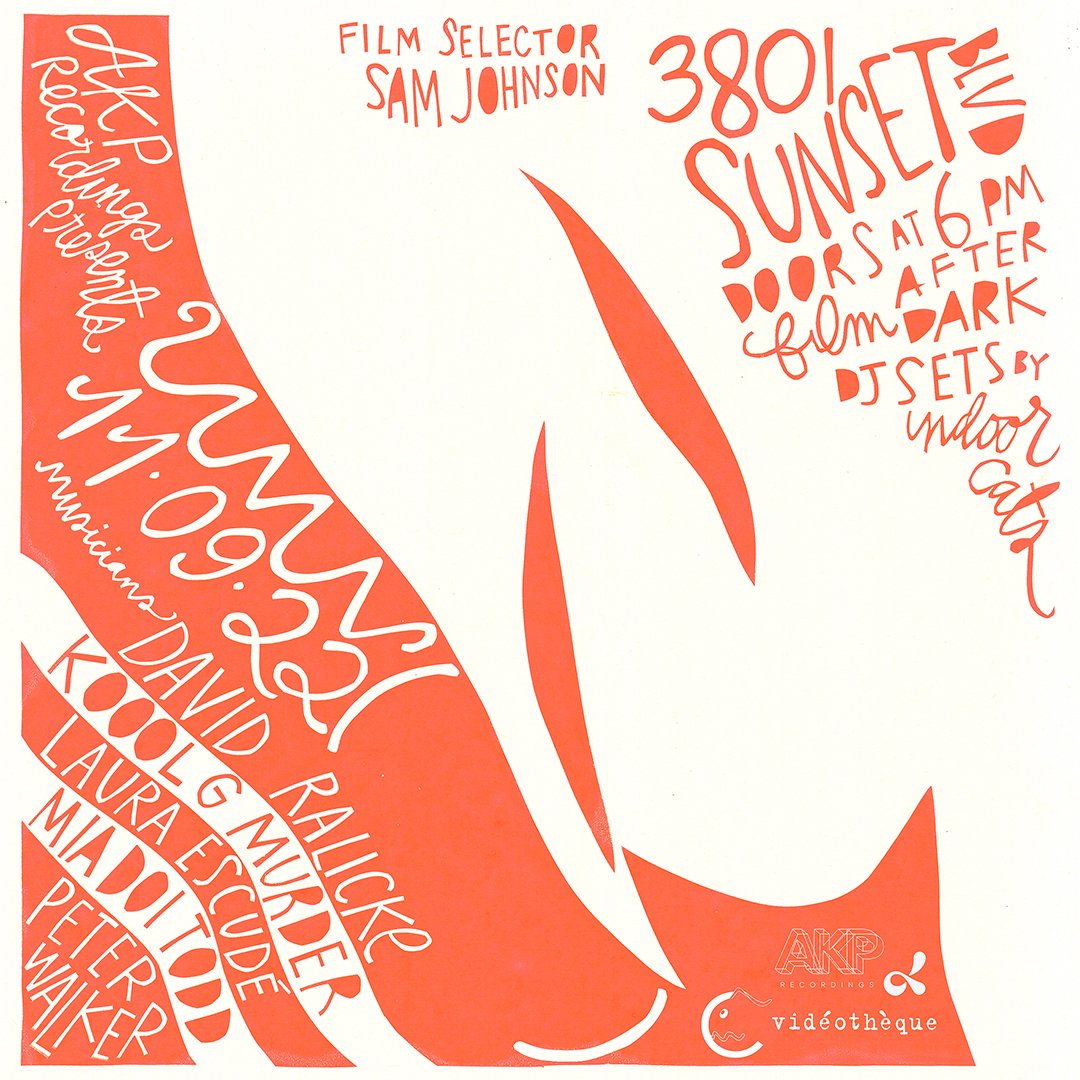 AKP Recordings and <a href="/whoisarthurking/">Arthur King</a> are excited to announce the next foray into the ongoing experiment Unknown Movie Night on November 9th. Join us at the <a href="/dangerbird/">Dangerbird Records</a> / AKP Recordings hq in Silver Lake for an evening of sonic and visual exploration.

bit.ly/UMN-NOV