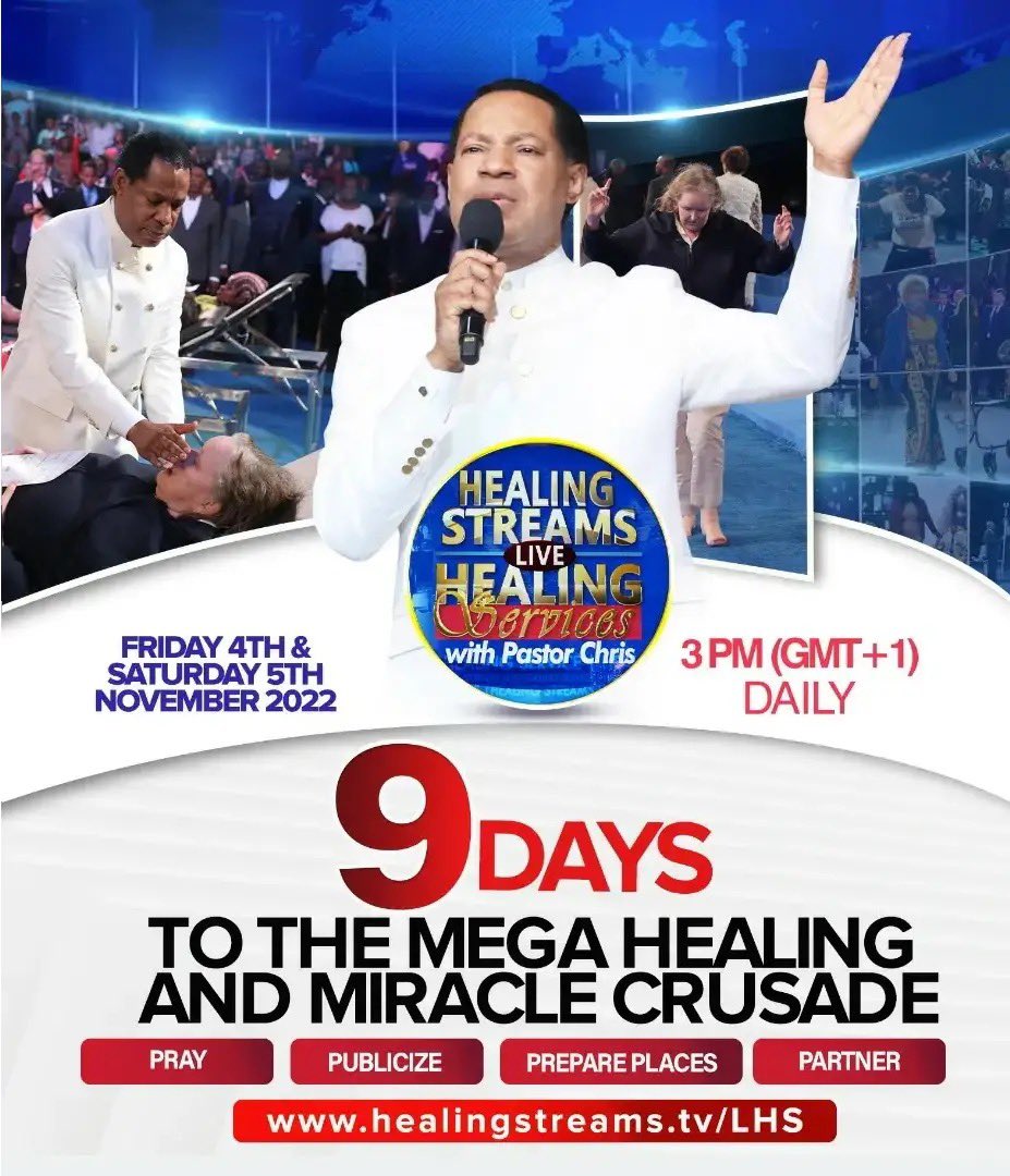 Linussvg's tweet image. It's 9 days to the biggest healing and miracle crusade with our dear man of God, Pastor Chris.

#livehealingserviceswithpastorchris
#healingstreamstv
#healingeverywhere 
#CECanada
#CEScarborough
#PastorChris
