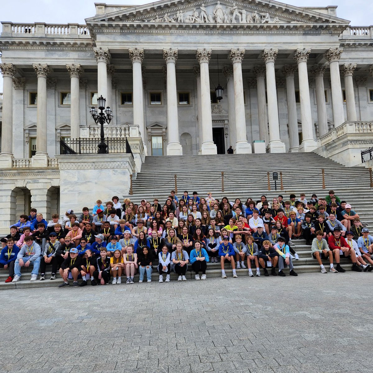 Springboro_SJHS's tweet image. Day two is fully under way for our student in DC…