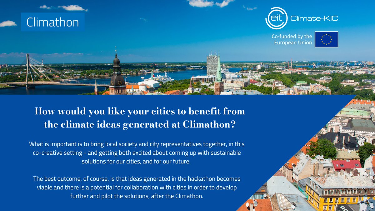 GlobalClimathon's tweet photo. "There is so much we can do to rebuild our future, respecting and recovering our ecosystem."

Meet Amanda Griniece, Local Organiser of #Climathon Riga e Liepaja. Find out how we can all contribute to the fight against climate change, for a greener future for the next generations. https://t.co/fTAI1uDeRV
