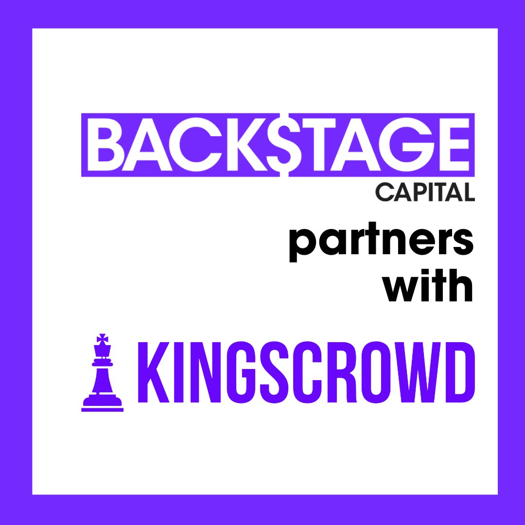 Big news! Backstage is partnering with @kingscrowd for our Flex Fund II! We’re excited to combine Kingscrowd’s industry leading analysis with Backstage’s groundbreaking positioning to help evaluate investment opportunities. kingscrowd.com/highlighting-u…