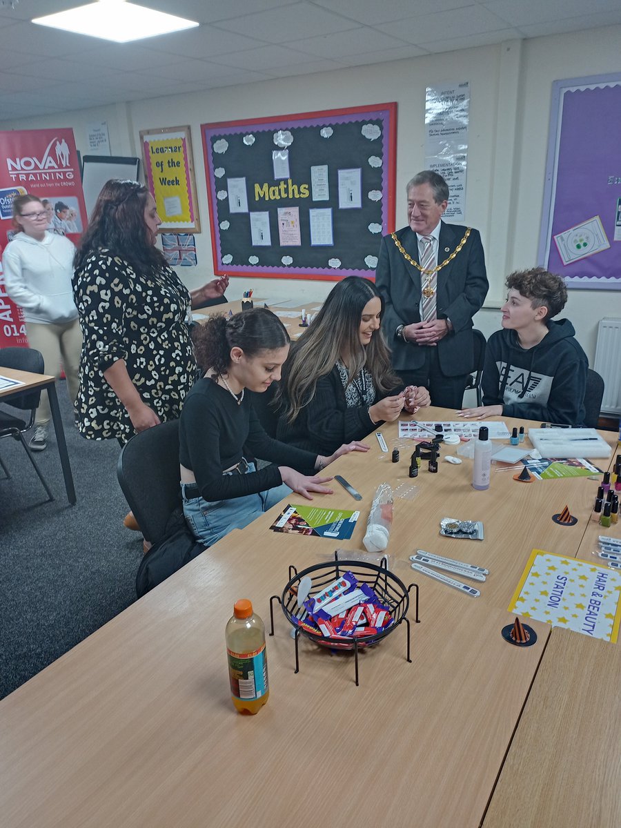 Today the Deputy Mayor attended the @novatraining Open Day, based in Wolverhampton. The Team there provided a guided tour of the facilities, as well as talks through programmes for adults, employers & young people, recruitment events & new initiatives that they offer.