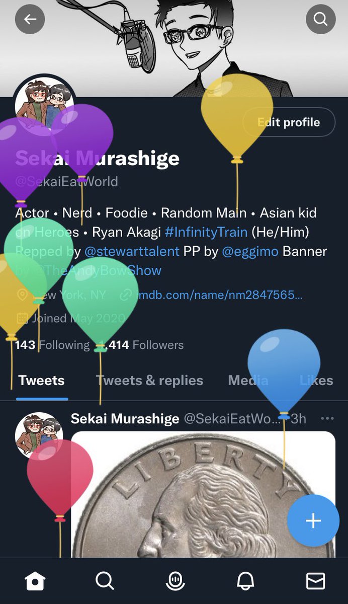 SekaiEatWorld's tweet photo. 25! Good, square number. Here’s to a good, square year 🥳🥳🥳 https://t.co/Ft052rQK0D