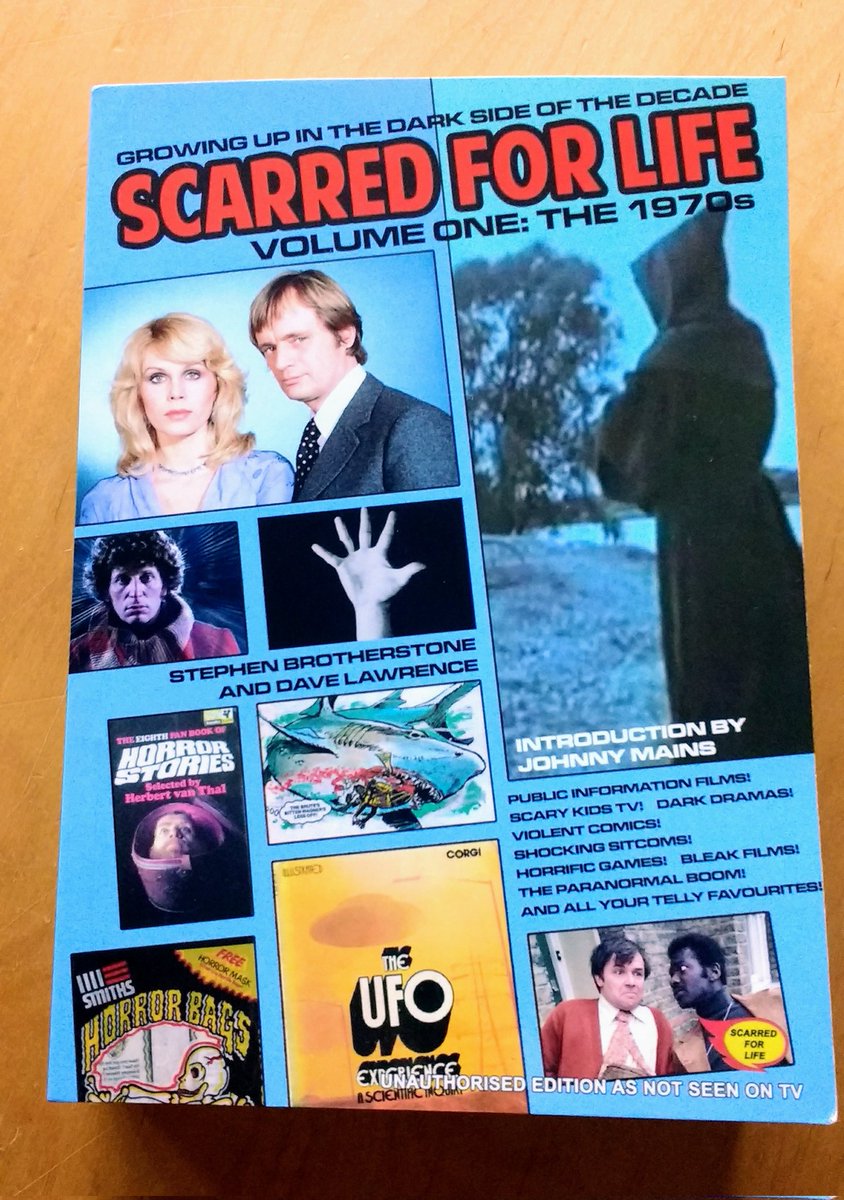 Received this from @ScarredForLife2 and @Luludotcom as a prize in their excellent caption competition - thanks! 😀👍. It looks great! Now to read and relive the childhood horror 😁