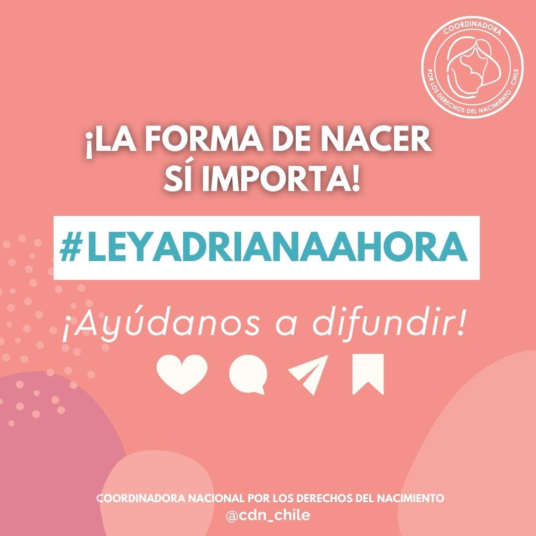 Hoy sigue la discusión en <a href="/Senado_Chile/">Senado Chile</a> de la ley de parto respetado y fin a la violencia obstétrica #LeyAdriana tv.senado.cl <a href="/RPerinatal/">Red Chilena de Salud Mental Perinatal</a> <a href="/parirnos/">ParirNos</a> <a href="/Claudia_Mix/">Diputada Claudia MIX 💜🇨🇱</a> <a href="/Claupascualgrau/">Claudia Pascual Grau</a>